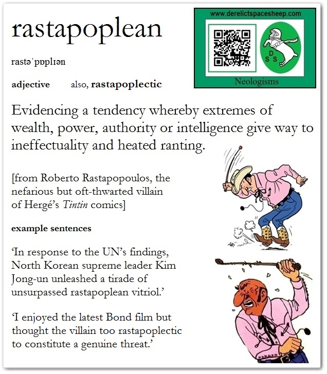 rastapoplean (a neologism from www.derelictspacesheep.com)