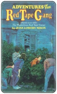 Book cover: Adventures of the Red Tape Gang by Joan Lowery Nixon