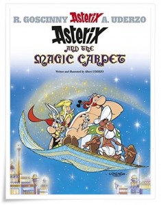 Book cover: Asterix and the Magic Carpet by Uderzo.