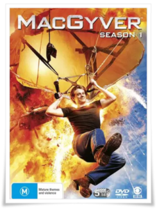 DVD cover: MacGyver, Season 1