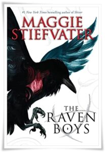 Book cover: The Raven Boys by Maggie Stiefvater