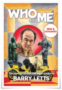 Book cover: Who and Me by Barry Letts (2021 edition)