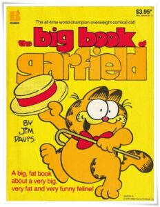 Book cover: “The Big Book of Garfield” by Jim Davis (Beaumont, 1984)