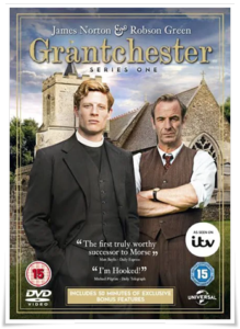 DVD cover: “Grantchester, Series 1” (ITV, 2014)