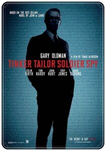 Film poster: “Tinker Tailor Soldier Spy” dir. Tomas Alfredson (2011)