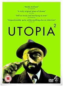 Series poster: “Utopia, Series 2”, created by Dennis Kelly (Channel 4, 2014)