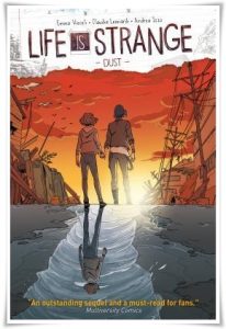 Book cover: “Life is Strange: Dust” by Emma Vieceli; ill. Claudia Leonardi (Titan Comics, 2019)