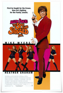 Film poster: “Austin Powers: The Spy Who Shagged Me” dir. Jay Roach (1999)