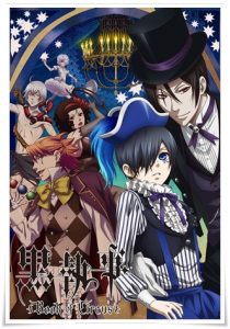 TV poster: “Black Butler: Book of Circus” (JNN, 2014)