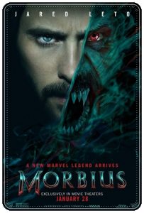 Film poster: “Morbius” dir. Daniel Espinosa (2022)
