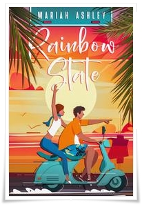 Book cover: “Rainbow State” by Mariah Ashley (Small Dog Press, 2023)
