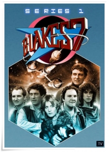 TV poster: “Blake’s 7, Series 1” by Terry Nation (BBC, 1978)