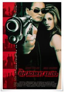 Film poster: “The Replacement Killers” dir. Antoine Fuqua (1998)