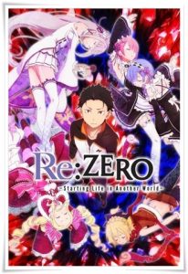 Anime poster: “Re:Zero – Starting Life in Another World, Season 1” (TV Tokyo, 2016)