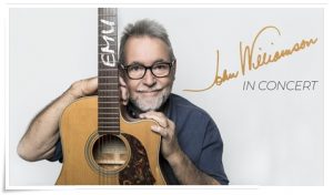 Concert poster: “John Williamson live @ the QPAC Concert Hall, Brisbane” (3 November 2023)