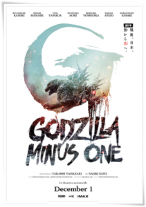 Film poster: “Godzilla Minus One” dir. Takashi Yamazaki (2023) [subtitled]