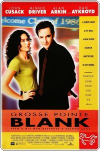 Film poster: “Grosse Pointe Blank” dir. George Armitage (1997)