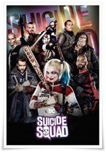 Film poster: “Suicide Squad” dir. David Ayer (2016)