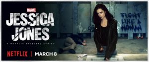 TV poster: “Jessica Jones, Season Two” (Netflix, 2018)