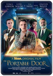 Film poster: “The Portable Door” dir. Jeffrey Walker (Stan, 2023)