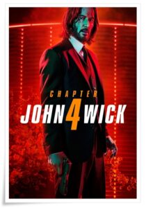 Film poster: “John Wick: Chapter 4” dir. Chad Stahelski (2023)