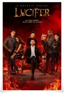 TV poster: “Lucifer, Season 6” (Netflix, 2021)