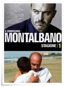 TV poster: “Inspector Montalbano, Season 1” (Rai 2, 1999) [Italian, subtitled]