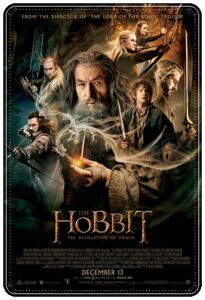Film poster: “The Hobbit: The Desolation of Smaug” dir. Peter Jackson (2013)