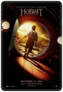 Film poster: “The Hobbit: An Unexpected Journey” dir. Peter Jackson (2012)