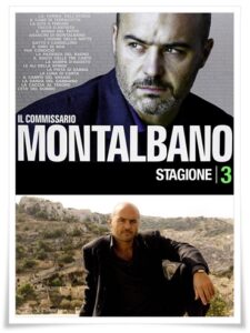 TV poster: “Inspector Montalbano, Season 3” (Rai 2, 2001) [Italian, subtitled]