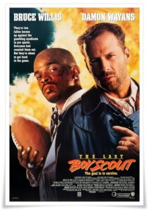 Film poster: “The Last Boy Scout” dir. Tony Scott (1991)