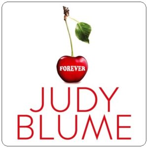 Book cover: “Forever...” by Judy Blume (Bradbury, 1975); audiobook read by Caitlin Kinnunen (Macmillan Children’s Books, 2023)