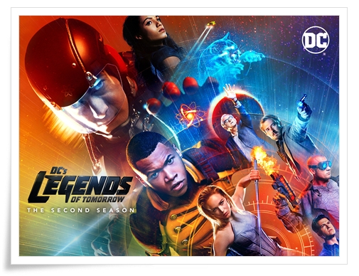 TV poster: “DC’s Legends of Tomorrow, Season 2” (The CW, 2016-2017)