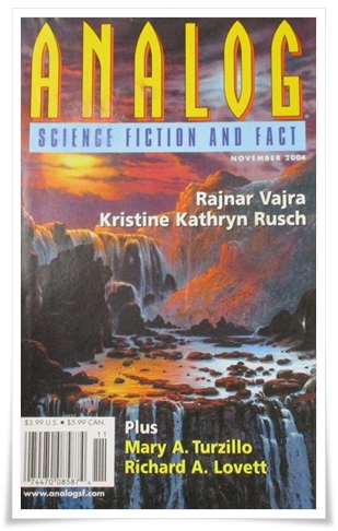 Magazine cover: Analog (November 2004).