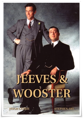 TV poster: “Jeeves & Wooster, Series 3” adapted by Clive Exton; dir. Ferdinand Fairfax (ITV, 1992)