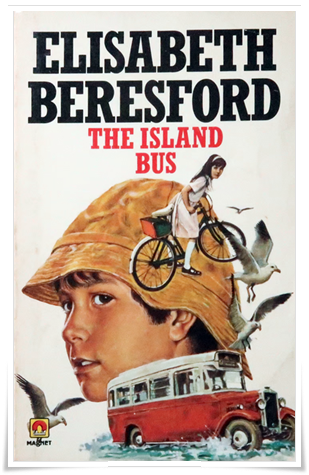 Book cover: “The Island Bus” by Elisabeth Beresford (Methuen, 1968); ill. Gavin Rowe (Magnet, 1977)