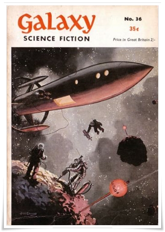 Magazine cover: Galaxy UK 36 (March 1956)