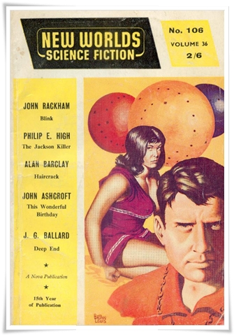 Magazine cover: New Worlds 106 (May 1961)
